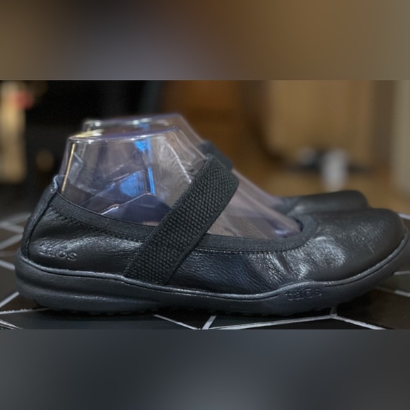 Taos Footwear Bandana 2 Slip-On Leather Mary Janes, Size 8 - Picture 6 of 13